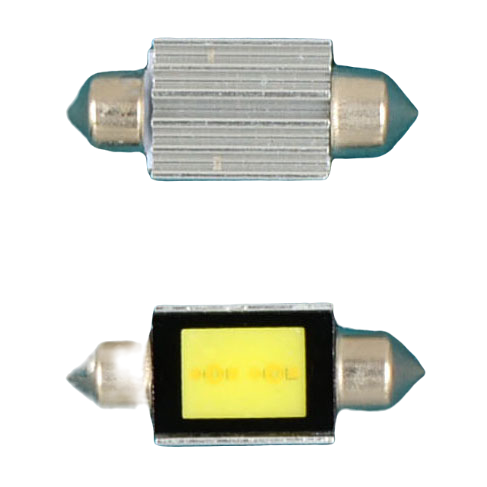 36MM-COB-FT Светодиодная лампа софит 36мм CANBUS 12 вольт. с радиатором, с драйвером M114
