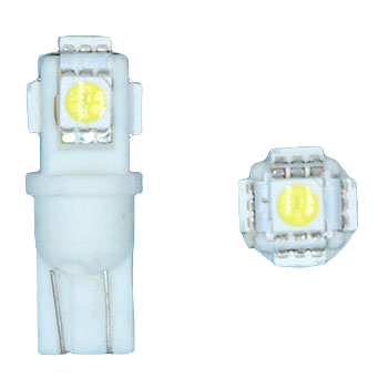 T10-5SMD-5050-CERAMI Светодиодная лампа T10 5 smd 5050 белый 12 вольт керамика яркие (W5W) L092