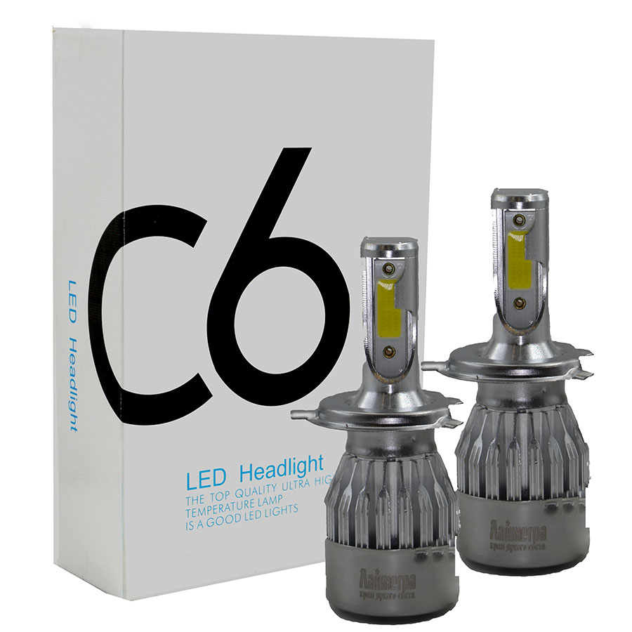 H4-C6B Головной свет. Лампа светодиодная компактная. 12-24 вольт H4-C6B 11-1