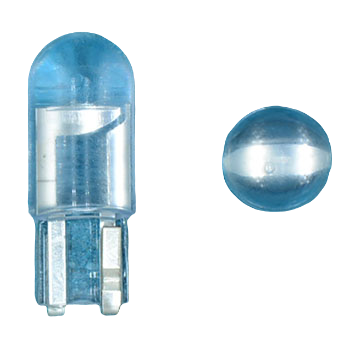 T10-COB-S-B Светодиодная лампа T10 COB синий 12 вольт. (W5W) L147