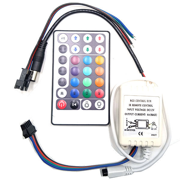 Контроллер для светодиодной RGB-ленты. инфракрасный 28 кнопок