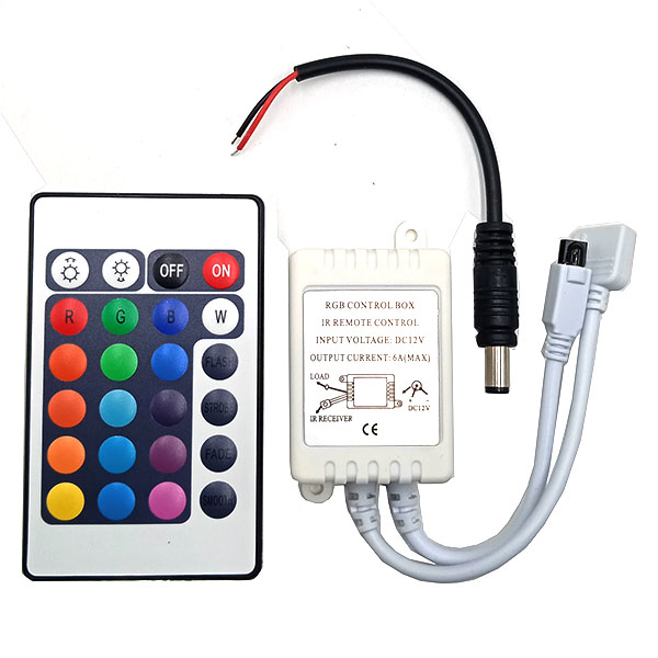 Контроллер для светодиодной RGB-ленты. инфракрасный 26 кнопок