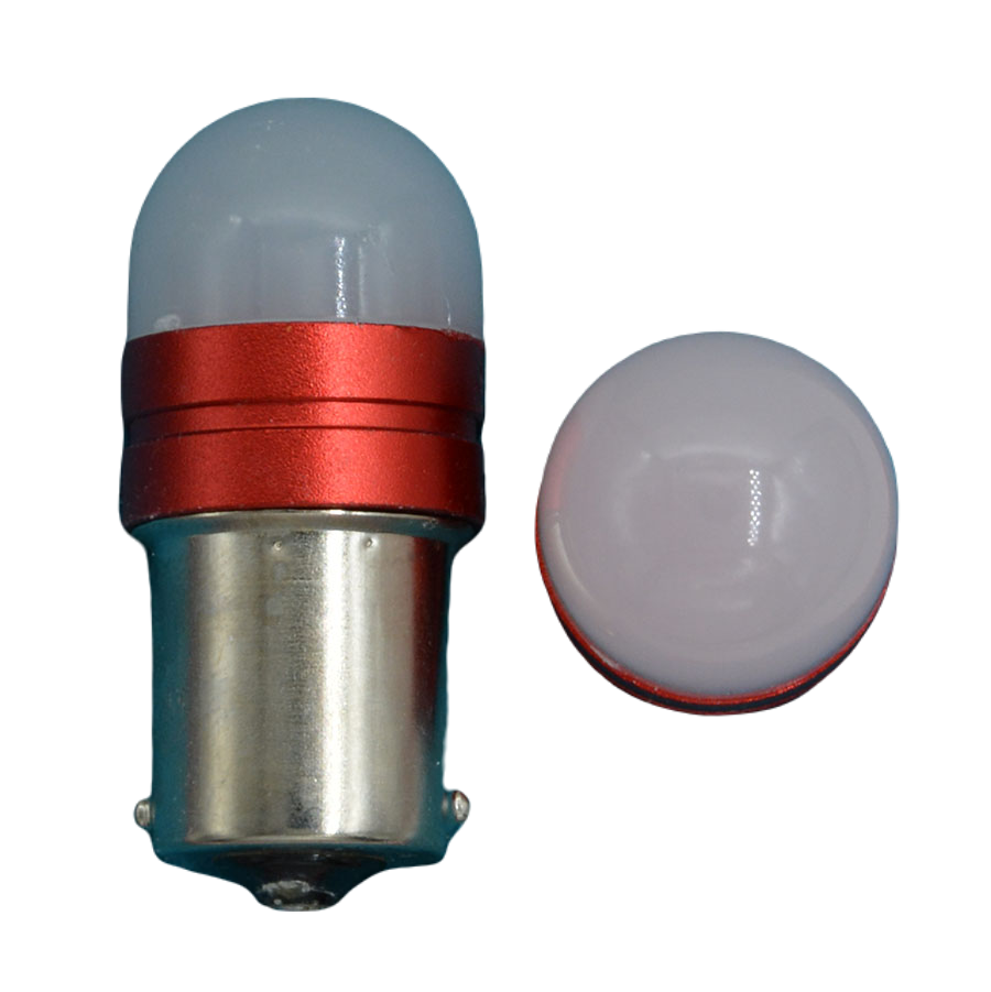 1156-S25-3W Flash Светодиодная лампа 9-32 вольта S25-1156-3w. Красный Стробоскоп. (P21-5W) L021
