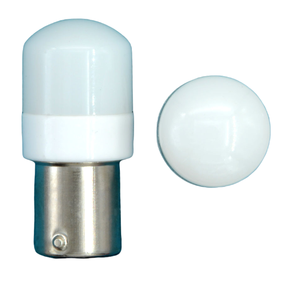 1156-6SMD-3030-Matt Светодиодная лампа 1156 6smd3030 9W матовый, белый 12-24 вольт. L022