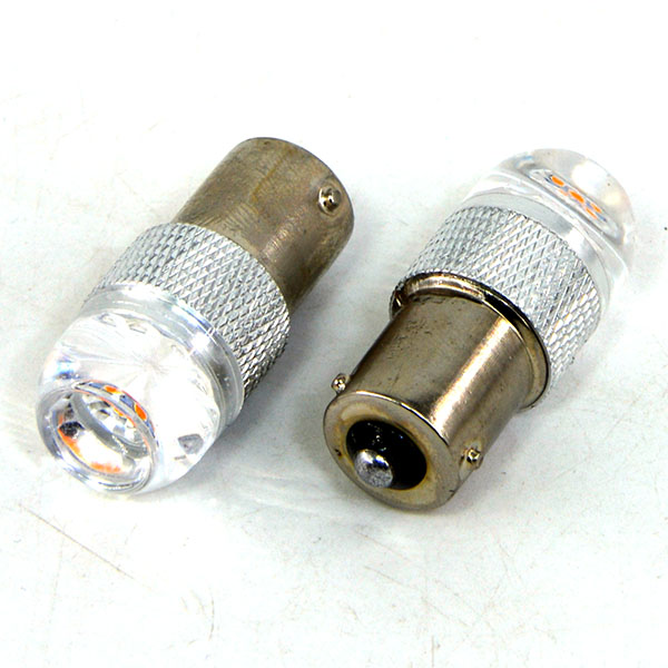 BAU15S-6SMD-CAN-DC Светодиодная лампа желтый свет 4 ватт CANBUS DC 10-60 вольт. (P21W) L129