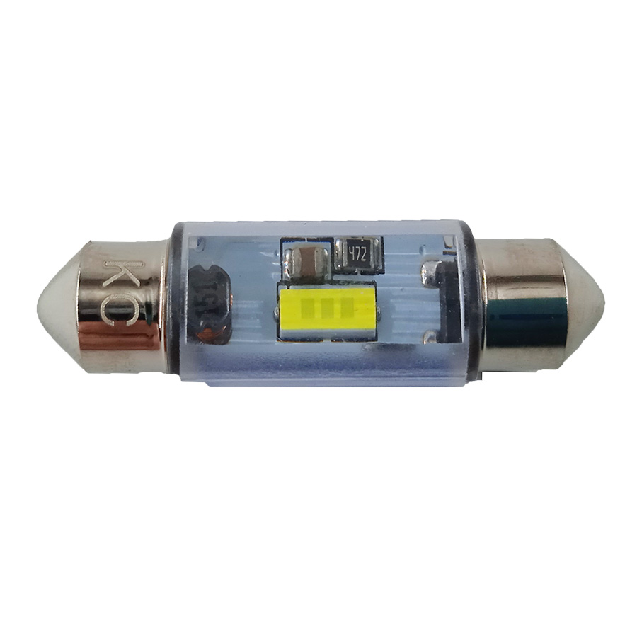 Светодиодная лампа белый свет SJ-1SMD-1860 36MM 12-30 Вольт L004