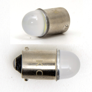 BA9S-2SMD-2835-CARLI Светодиодная лампа BA9S 2 smd 2835 ceramic белый T4W 12 вольт. (T8,5)