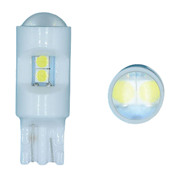 T10-6SMD-3030-CERAMI Светодиодная лампа T10 6 smd 3030 керамика 1. 5W линза (W5W) L100