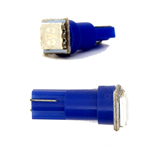 T5-1SMD-5050-12V-BLU Светодиодная лампа. T5 1SMD 5050 12V Синий