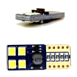 T10-8SMD-3030 Светодиодная лампа. T10-8SMD-3030 Type B (W5W) L142