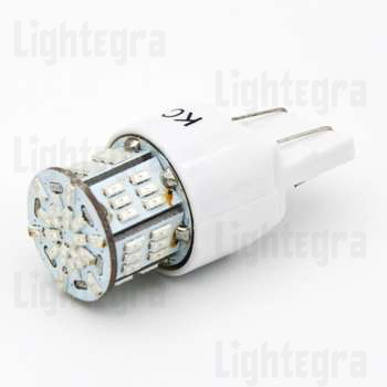 7443-54SMD-3014-R-12 Светодиодная лампа 7443 54 smd 3014 12 вольт красный (W21-5W) L081