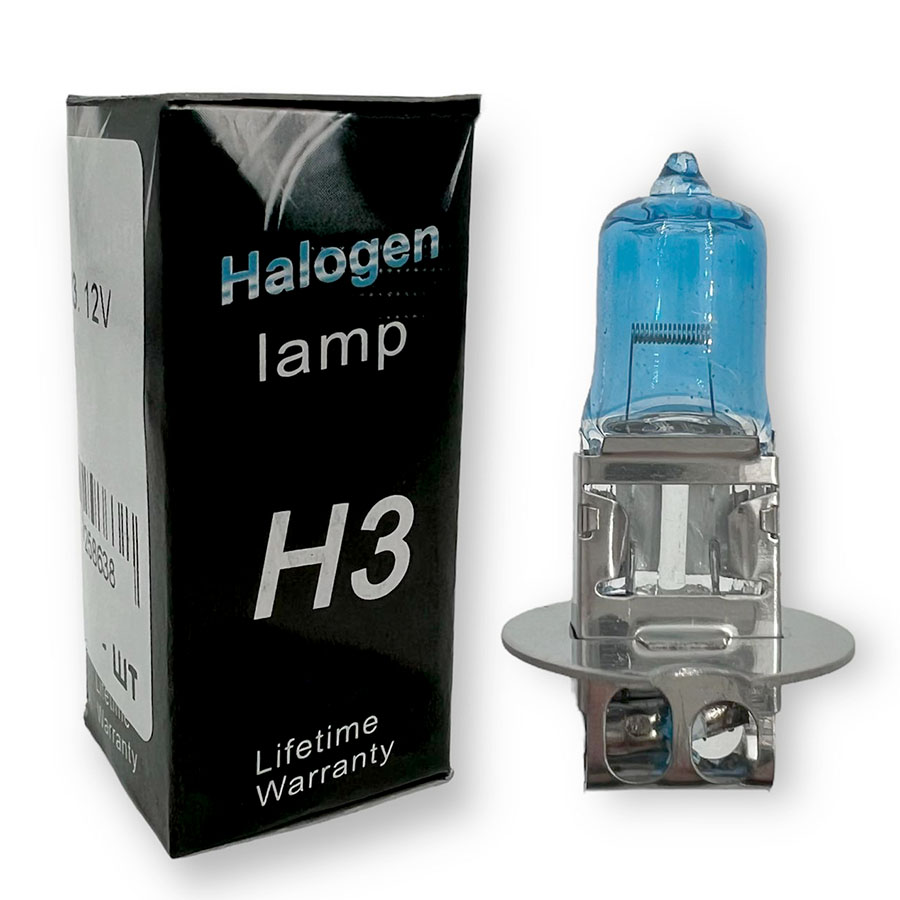 H3-55W-SW Лампа галогенная. H3. 12V 55W. SUPER WHITE.