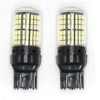 7443-144SMD-3014 Светодиодная лампа. 7443 144 smd 3014 белый (2шт.) (W21-5W) L-0