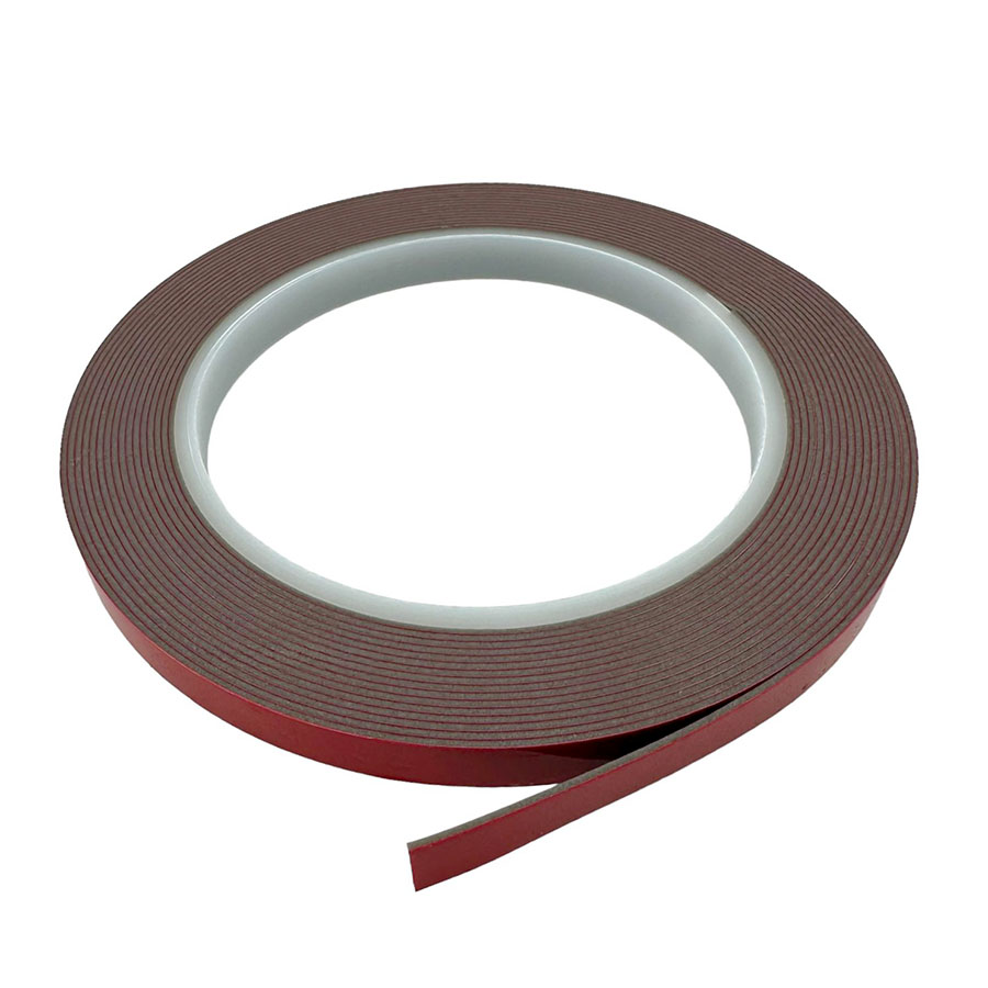 LT861480 Скотч двухсторонний Acrylic Foam Tape 0.8мм-8мм-5м Серый