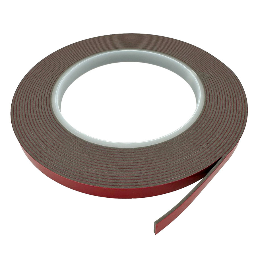 LT861486 Скотч двухсторонний Acrylic Foam Tape 1.2мм-8мм-5м Серый