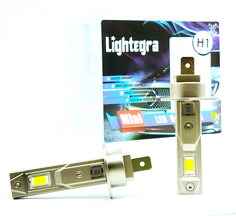 H1-Z5(J10) 50(25х2)W. CANBUS. 6500K. Головной свет. Лампа светодиодная. С вентилятором. 9-32 вольт.