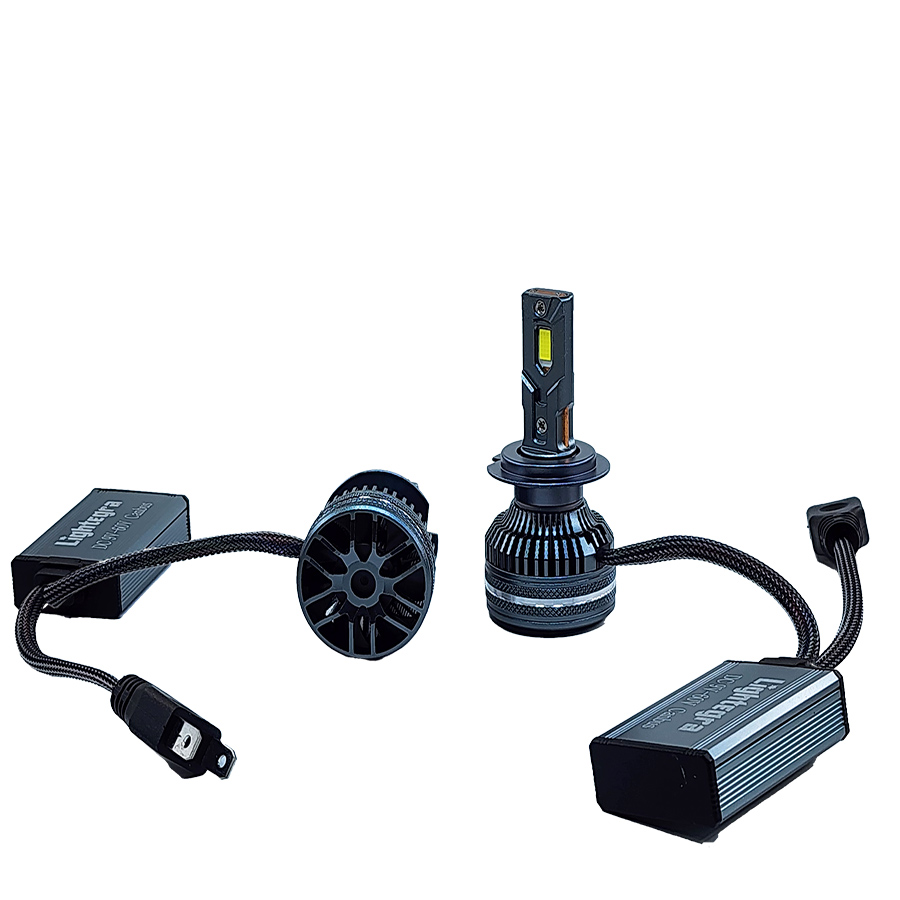 K12pro-H7 Головной свет. С вентилятором. CAN-BUS. 200 Ватт. 9-60 Вольт. K12pro-H7  14-1