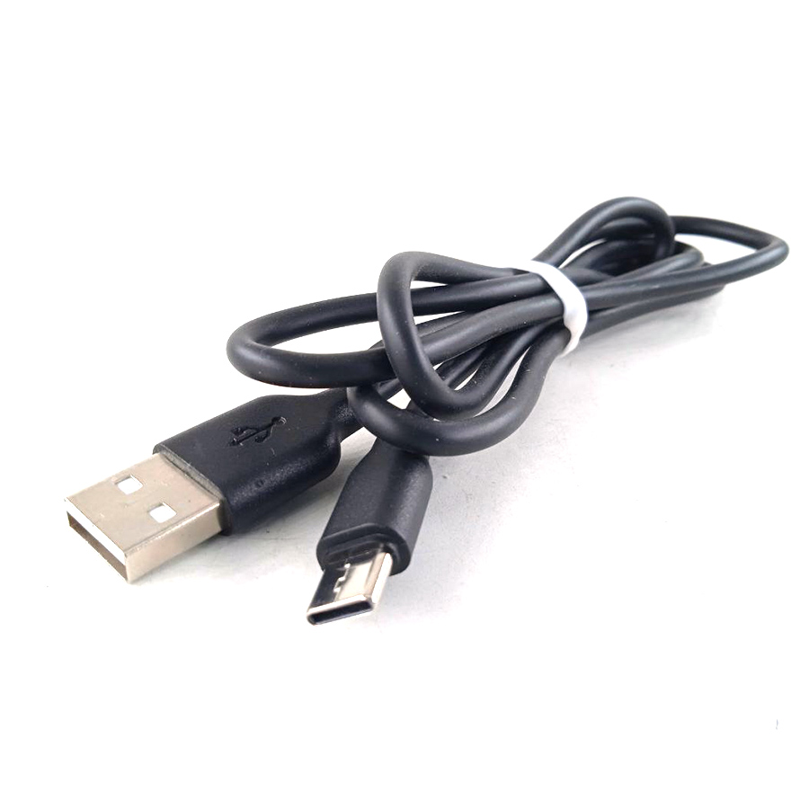 Кабель USB TYPE-C быстрая зарядка 1 метр резиновая оплетка черный с черной вилкой