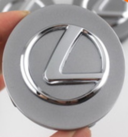 Колпачок на литой диск Lexus 62 mm серый
