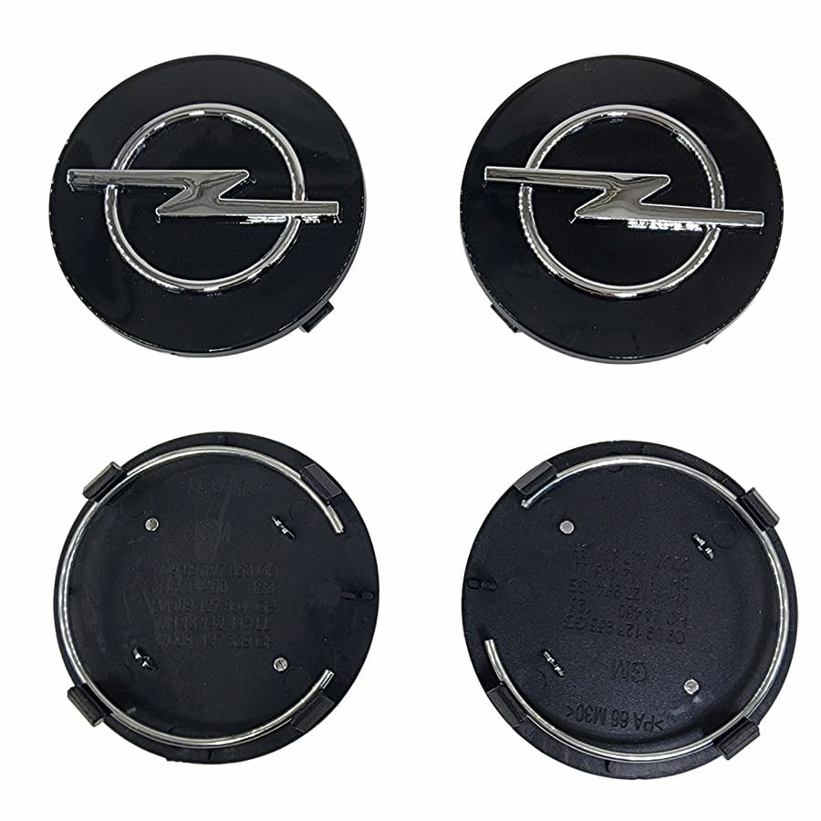 Колпачок на литой диск OPEL 64 mm черный 0909127953GD