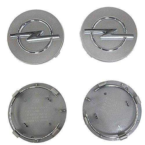 Колпачок на литой диск OPEL 64 mm серебристый 0909127953GD