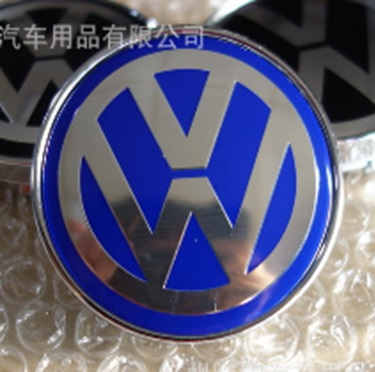 Колпачок на литой диск Volkswagen 60 mm синий