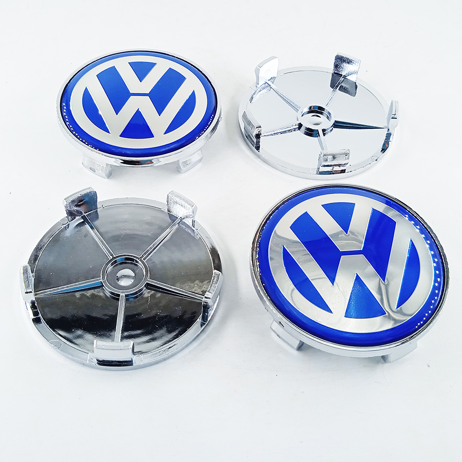 Колпачок на литой диск Volkswagen 68 mm синий