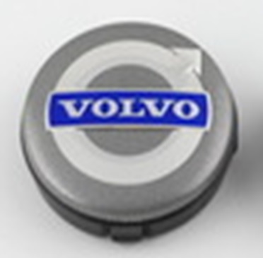 Колпачок на литой диск VOLVO 64mm серебристый