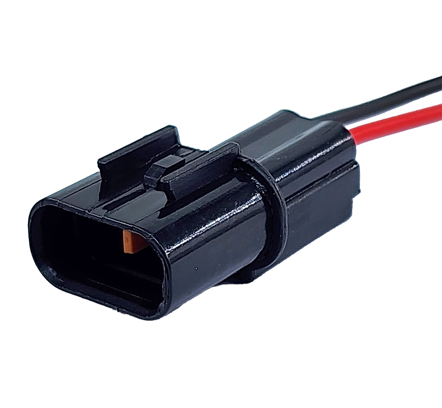 Разъём для ПТФ KIA (Ножевая часть, папа) 2 провода ОЕМ:PB62502027