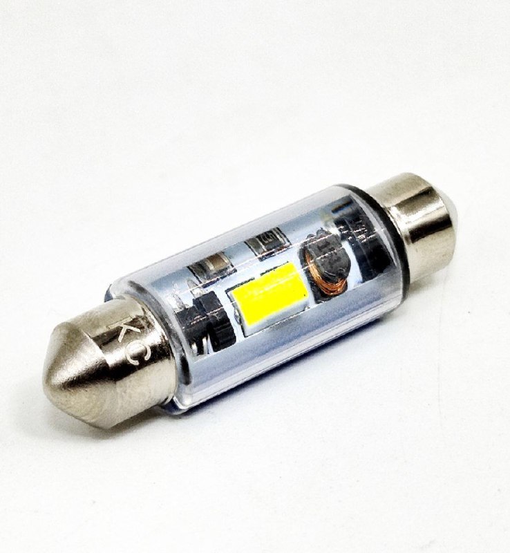 Светодиодная лампа белый свет SJ-1SMD-1860 39MM 12-30 Вольт