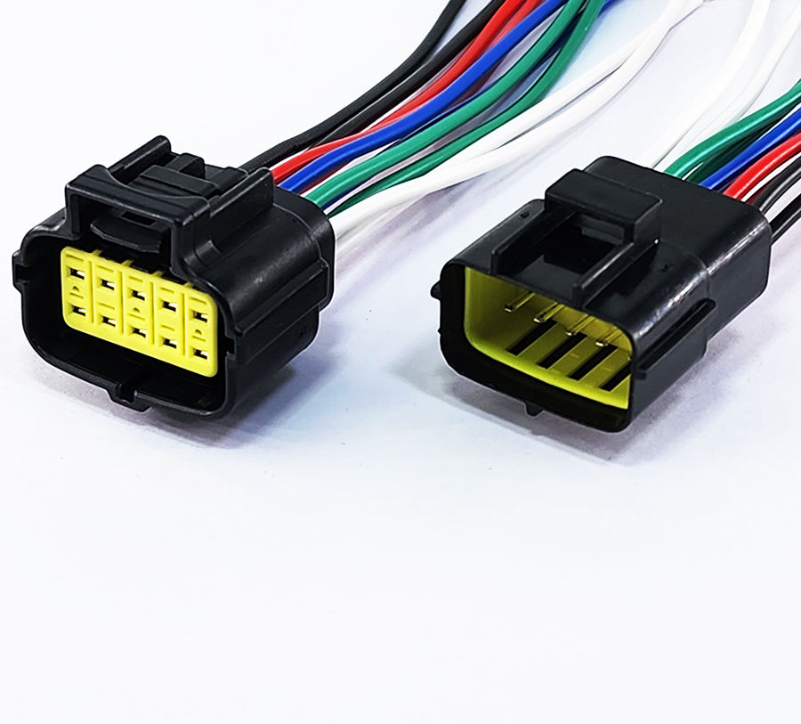 Водонепроницаемый разъем 10-пин 174657 -2 174655 -2  DJ71016Y-1.8-11 DJ71016Y-1.8-21 к-т (папа+мама)